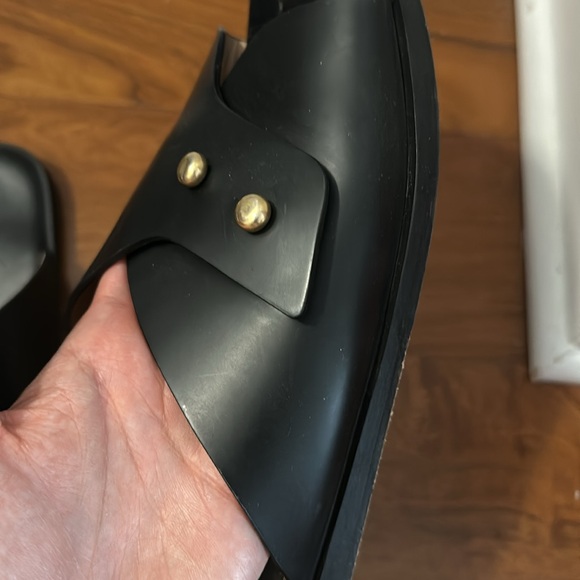 Acne studios jillay stud sandal slide leather size 39 - Picture 5 of 6